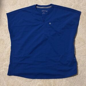 Fabletics Evolve Scrub Top Royal Blue Size XXL